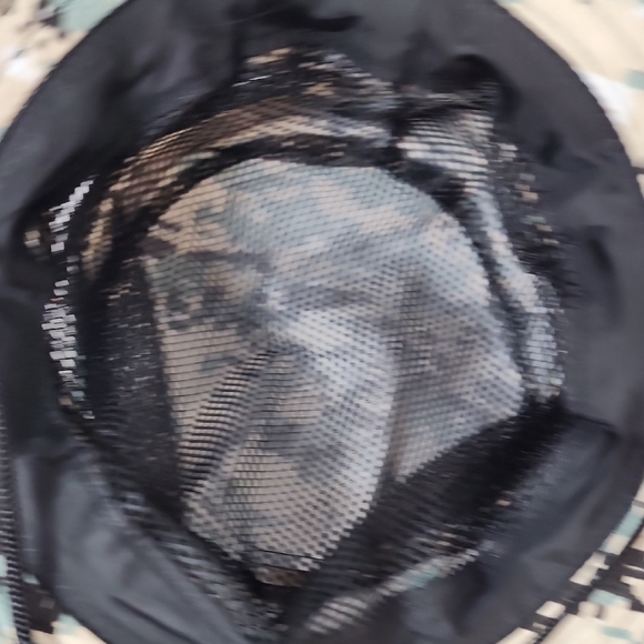 NWOT Legion of Mars Camouflage Bucket Hat with Chin Strap, size 22.5" - Picture 10 of 12